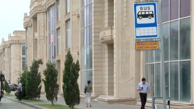    Bakıda bir-birinə zidd iki yol nişanı quraşdırıldı - Video   