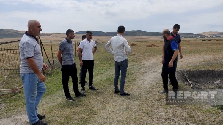    Oğuzun Padar kəndinin örüş torpaqları zəbt olunub   