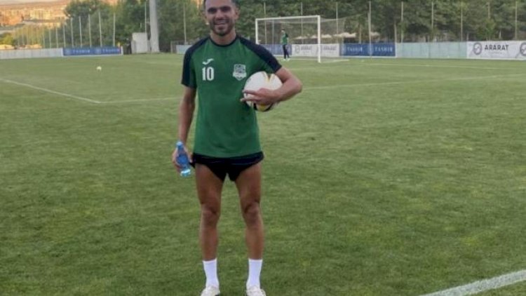   Azərbaycanlı futbolçu İrəvanda məşqə çıxdı   - Fotolar