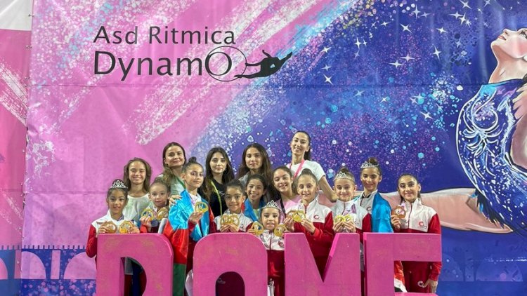    Gimnastlarımız İtaliyada qızıl medallar QAZANDILAR   