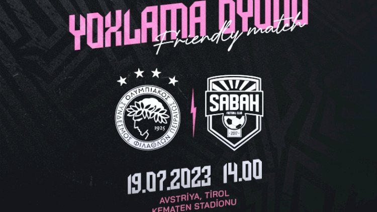    “Sabah“ “Olimpiakos“la heç-heçə etdi   