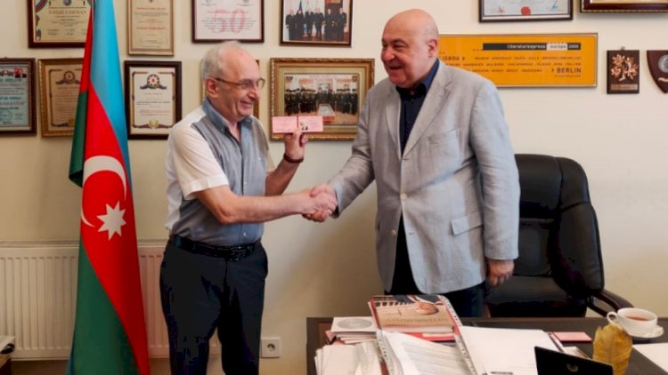    Rafiq Əliyev Yazıçılar Birliyinin üzvü oldu   