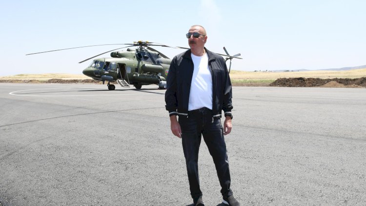    İlham Əliyev Xocalıya getdi    