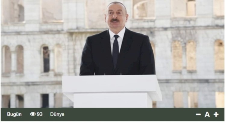    İlham Əliyevin çıxışı Gürcüstan mətbuatında əksini tapdı   