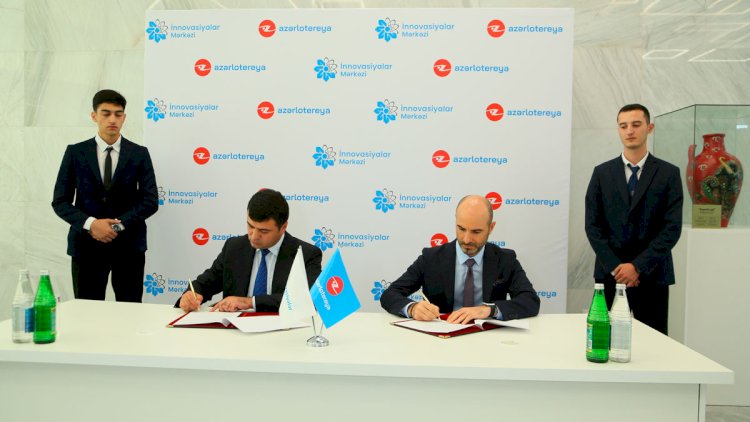    “İnnovasiyalar Mərkəzi” ilə “Azərlotereya“ ASC arasında memorandum imzalanıb    