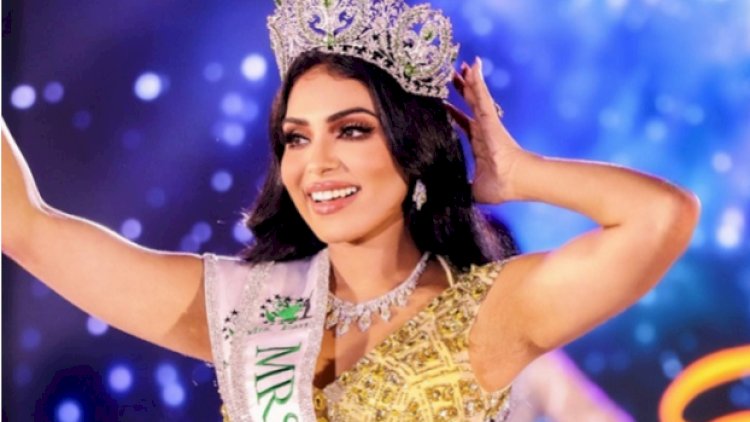    36 yaşlı hindistanlı qadın “Mrs. Earth”  seçildi - FOTOLAR   