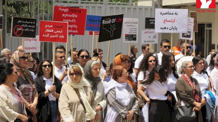    Ermənilər Azərbaycana qarşı aksiya keçirdi   - Fotolar