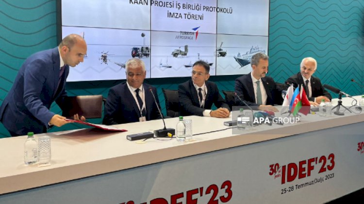    Azərbaycanla Türkiyə “KAAN” layihəsinə dair protokol imzaladı   