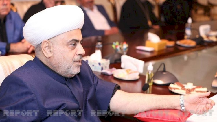    Allahşükür Paşazadə qan verdi   