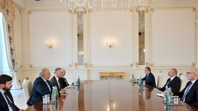    İlham Əliyev ABŞ rəsmisini qəbul etdi   