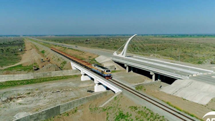    Bərdə-Ağdam dəmir yolu xəttində işlər nə yerdədir? - Fotolar   