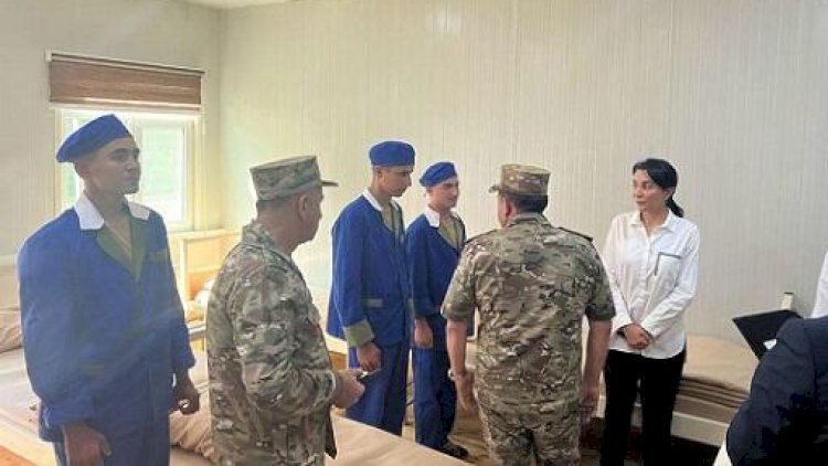    Ombudsman hərbi hissəni ziyarət etdi   