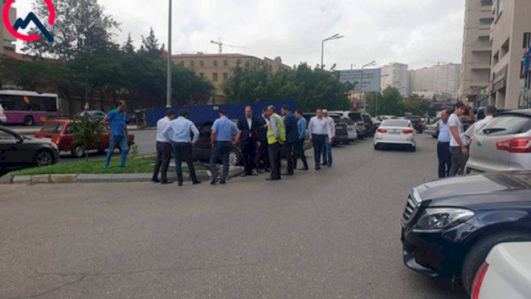    Xəstəxananın qarşısında qəza: Yaralılar var   