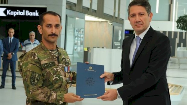   Şəhid ailələrinə və müharibə əlillərinə daha 100 mənzil və fərdi ev verildi - Fotolar   