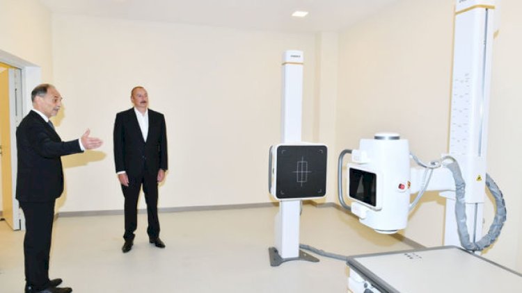    Samux Rayon Mərkəzi Xəstəxanasının yeni binasının açılışı oldu   
