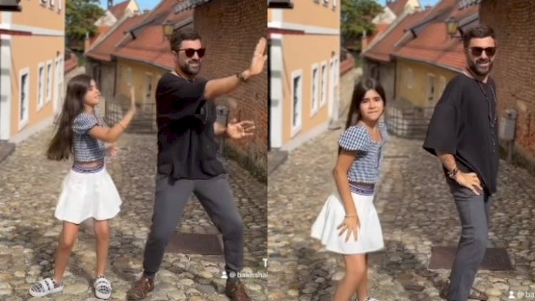    Zaur qızı ilə birgə trendə qoşuldu - Video   
