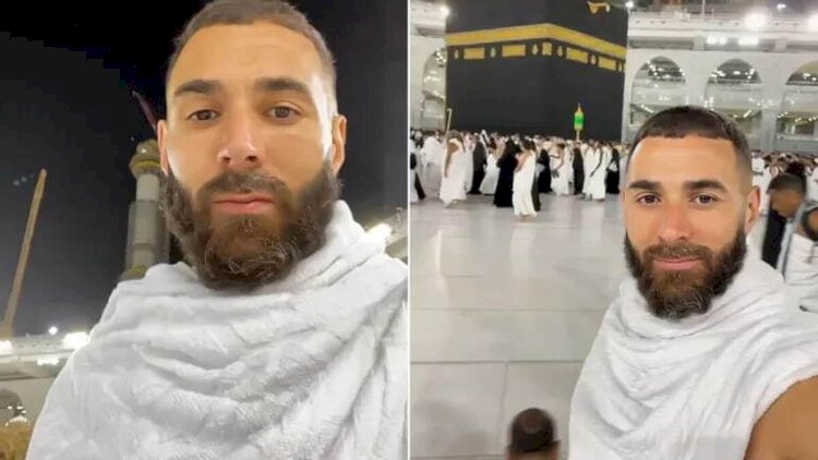    Kərim Benzema Kəbə Evinin ziyarətində - Video   