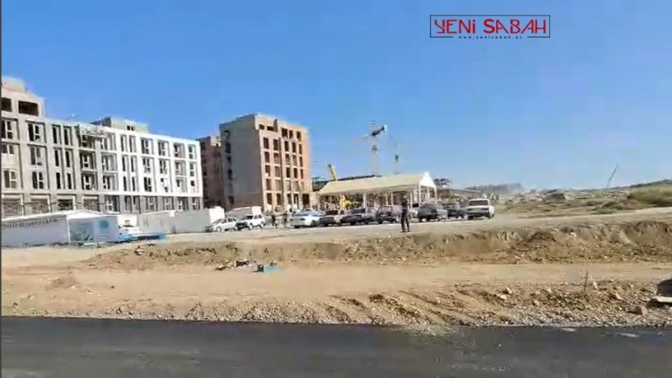    Yeni tikilən Füzuli şəhərindən möhtəşəm görüntülər – Video   