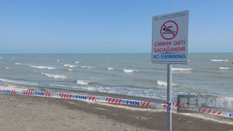    Dənizdə boğulmaya qarşı yeni üsul: Suya şar düzdülər - FOTO   