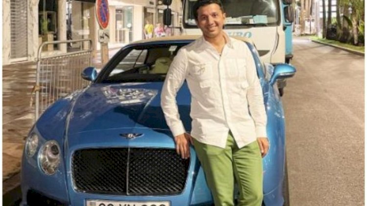    Əməkdar artist “Bentley”si ilə Fransaya getdi   
