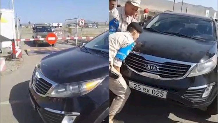    Qarabağda separatçıların bağladığı yolu Rusiya sülhməramlıları açdı - VİDEO   