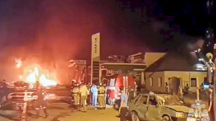    Mahaçqalada partlayış:   35 ölü, 119 yaralı var