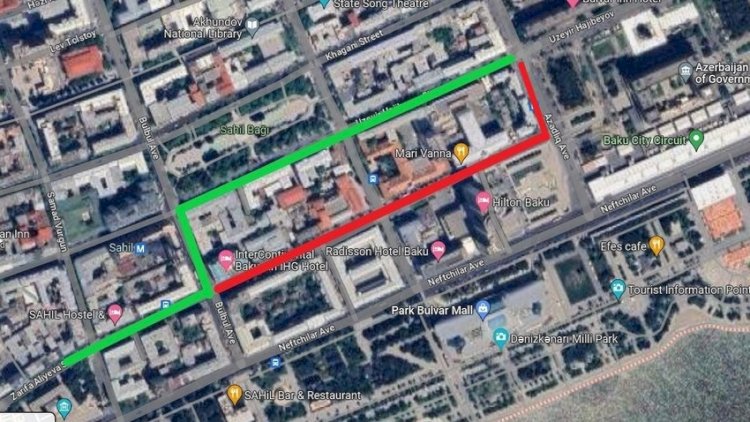    Bakıda bu yol tam bağlandı   