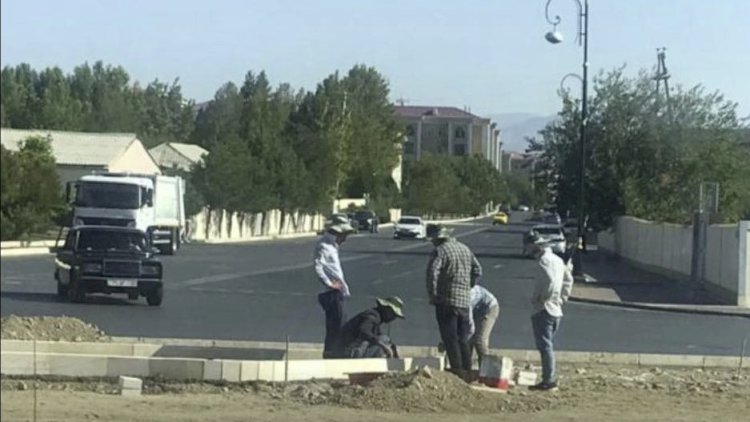    Naxçıvanda generalın qardaşı əsgərləri fəhlə kimi işlədir   