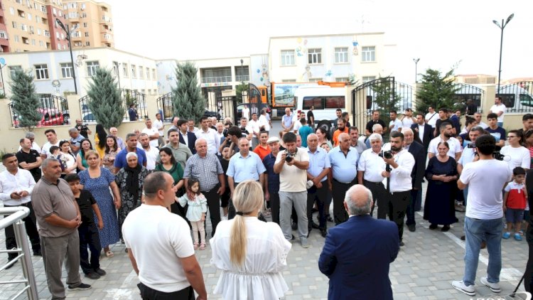    Zabux kəndinə ilk köç karvanı yola salındı   