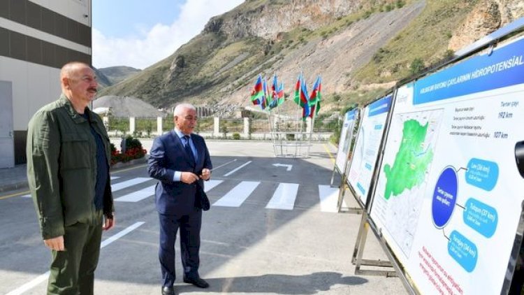   Kəlbəcərdə Kiçik Su Elektrik stansiyalarının açılışı oldu - Fotolar   