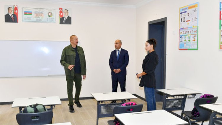    Laçın rayon 2 nömrəli tam orta məktəbi əsaslı təmirdən sonra istifadəyə verildi   