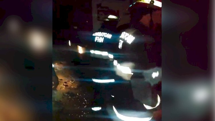    Xızıda bir neçə avtomobil dərəyə yuvarlandı, 2 qadın köməksiz qaldı - Video   