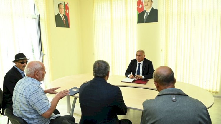    “Azərişıq”ın sədri Yevlaxda vətəndaşları qəbul etdi   