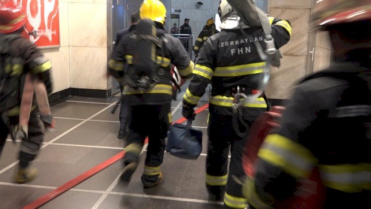    Fövqəladə hadisələrlə bağlı metroda təlim keçiriləcək   