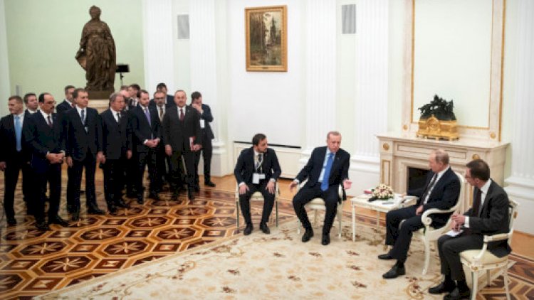    Putin-Ərdoğan danışıqları bitdi   