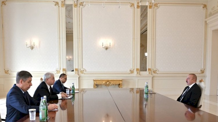    Prezident İlham Əliyev Rusiya XİN-in xüsusi elçisini qəbul etdi   