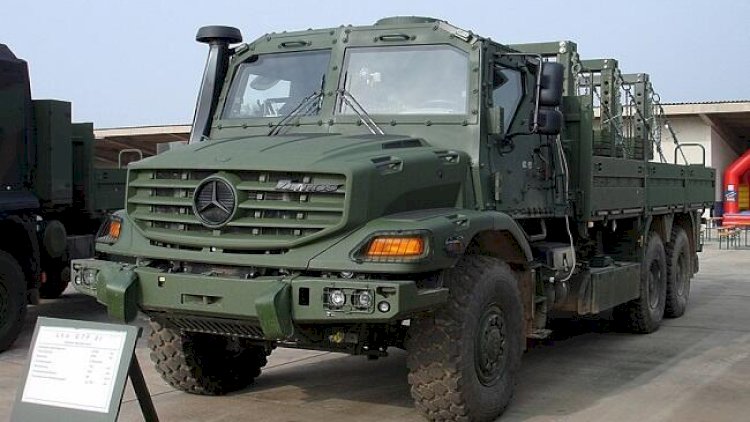    “Mersedes” şirkəti Ukraynaya 100-dən çox yük maşını verdi   