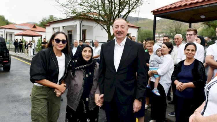    82 yaşlı laçınlı nənənin Prezidentdən istədiyi gerçəkləşdi - VİDEO   