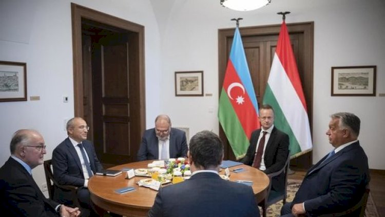    Mikayıl Cabbarov Macarıstanın baş naziri ilə görüşdü   
