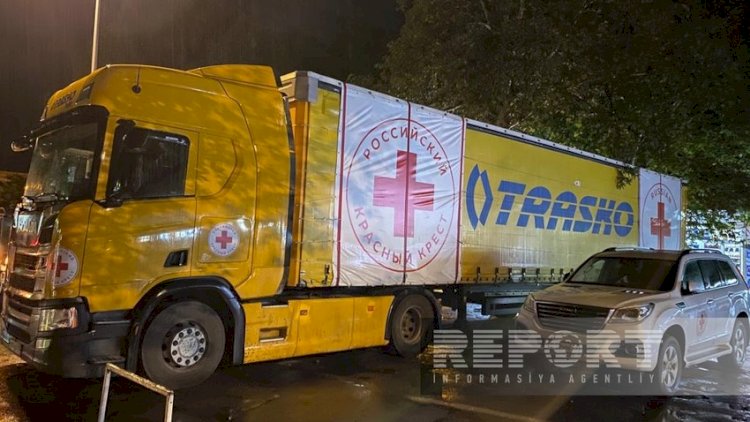    Rusiya Qızıl Xaç Cəmiyyətinin yardım maşınının hələ də Xankəndiyə keçidi baş tutmayıb   