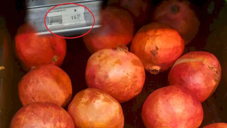    Bakıda bu marketlərdə nar 16 manata satılır – FOTOFAKT   