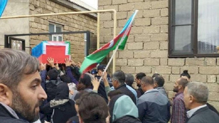    Bakıda şəhid Elgün Həsənovla vida mərasimi keçirilir   
