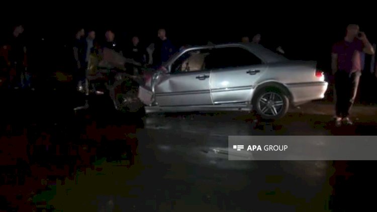   Cəlilabadda yol qəzasında avtomobil yandı, sürücü öldü   