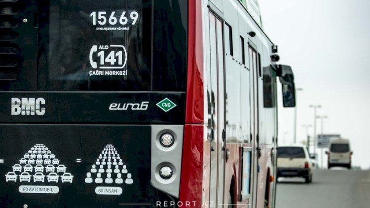    Bakıda ilk elektrik mühərrikli avtobus xəttə buraxıldı   
