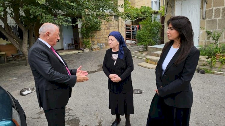    İcra başçısı şəhid ailəsini ziyarət etdi   - Fotolar