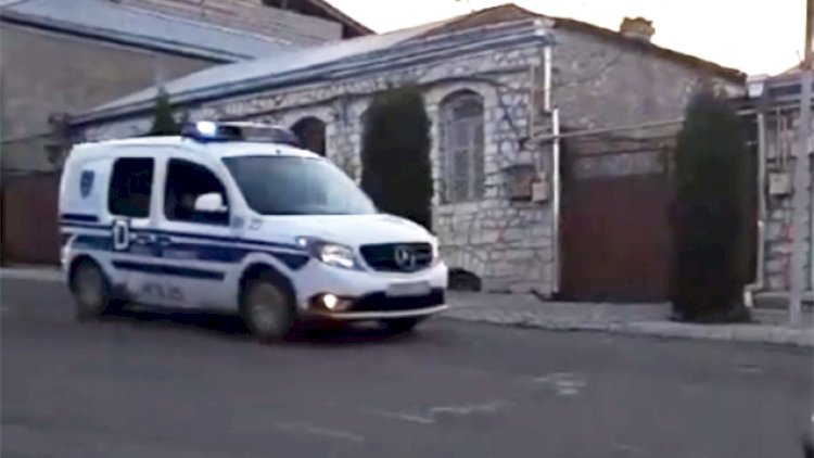    Azərbaycan polisi Xankəndiyə belə daxil oldu - ANBAAN VİDEO   