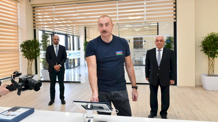    İlham Əliyev Cəbrayılda açılış etdi   