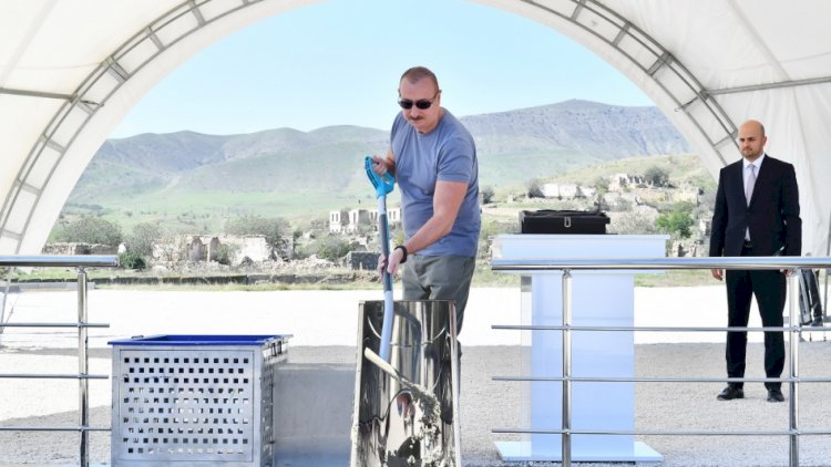    Prezident Zəngilan kəndinin təməlini qoydu   