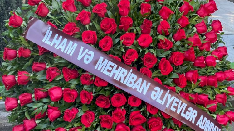    Prezident və birinci xanım Qənirə Paşayevanın məzarına əklil göndərdi    
