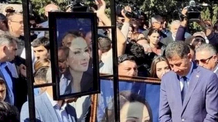    Sinan Oğan Qənirə Paşayevanın dəfnində - FOTO   